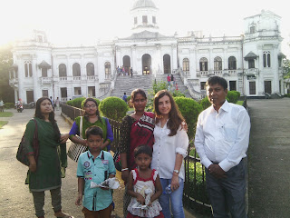 visiting at Tajhat Zamindar House, Rangpur