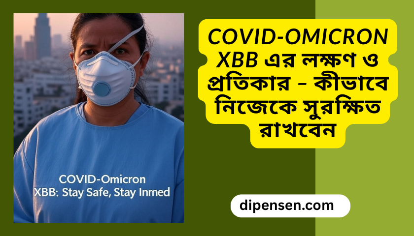 COVID-Omicron XBB এর লক্ষণ ও প্রতিকার – কীভাবে নিজেকে সুরক্ষিত রাখবেন