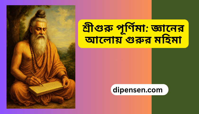 শ্রীগুরু পূর্ণিমা: জ্ঞানের আলোয় গুরুর মহিমা