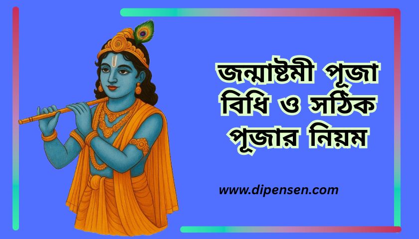 জন্মাষ্টমী পূজা বিধি ও সঠিক পূজার নিয়ম